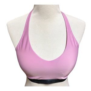 Under Armour Sports Bra Size Large Pink and Black